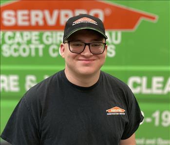 Jacob McFarland, team member at SERVPRO of Cape Girardeau & Scott Counties