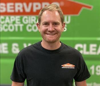 Kyle Glasletter, team member at SERVPRO of Cape Girardeau & Scott Counties